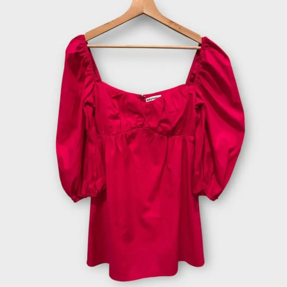 Reformation Farley Dress in Corvette Size 4 - Picture 1 of 7